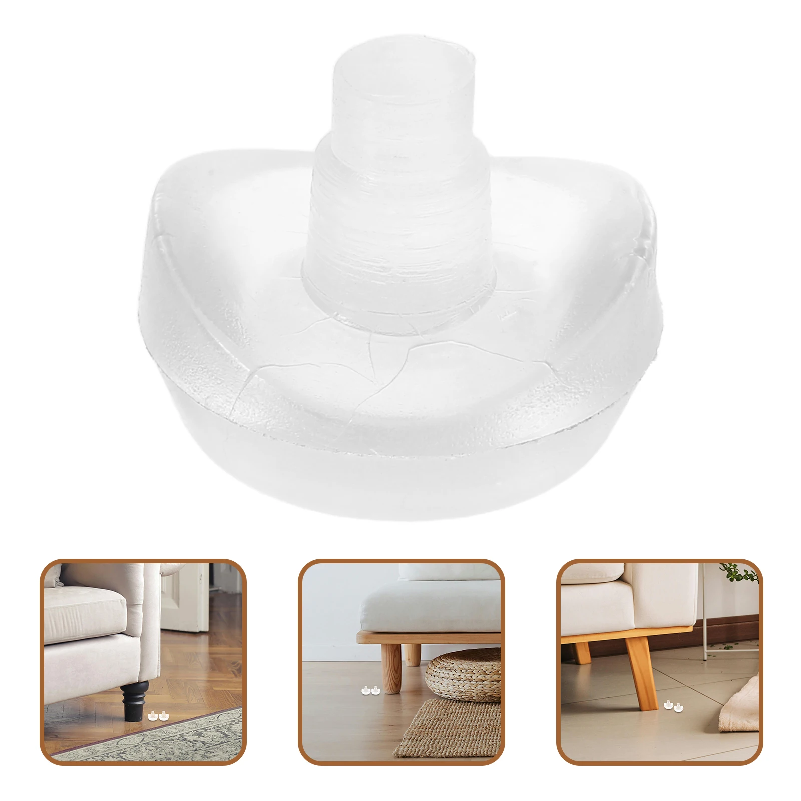 

Silent Chair Hole Plug Anticollision Table Leg Pads niture Floor Protectors Durable Nail-on Plastic Feet Accessories Desk