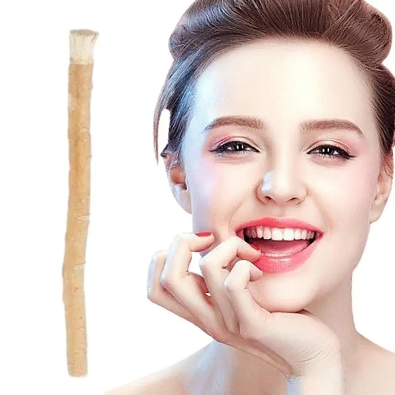 

NEW 1pc Portable Miswak Siwak Natural Toothbrush Misvak Whitener Manual Teeth Travel Miswaak Traditional Toothbrush