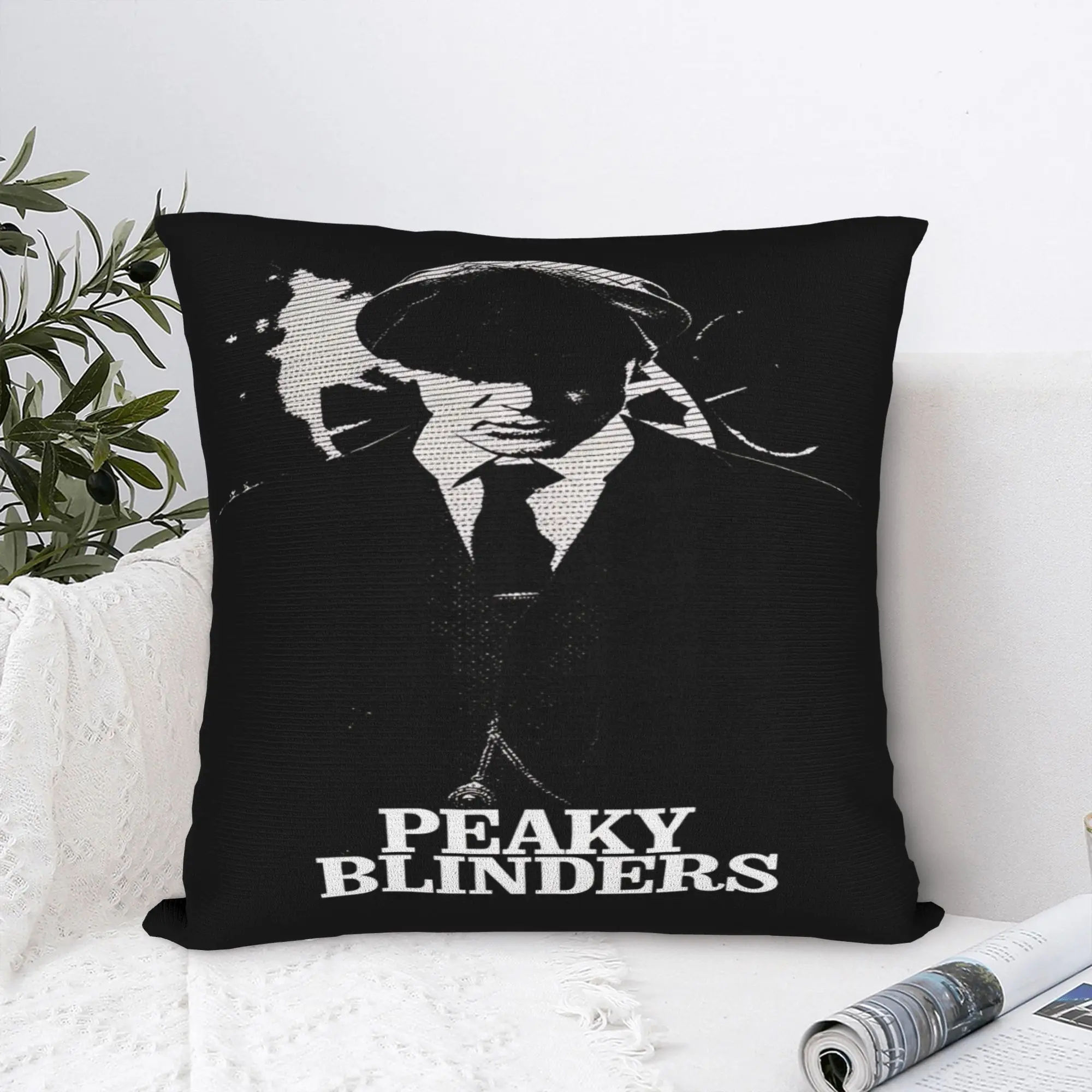 Peaky Blinders tommy shelby  Pillow Case  Kawaii Pillow Cover Custom Pillowcases For Sofa Couch Bed Living Room