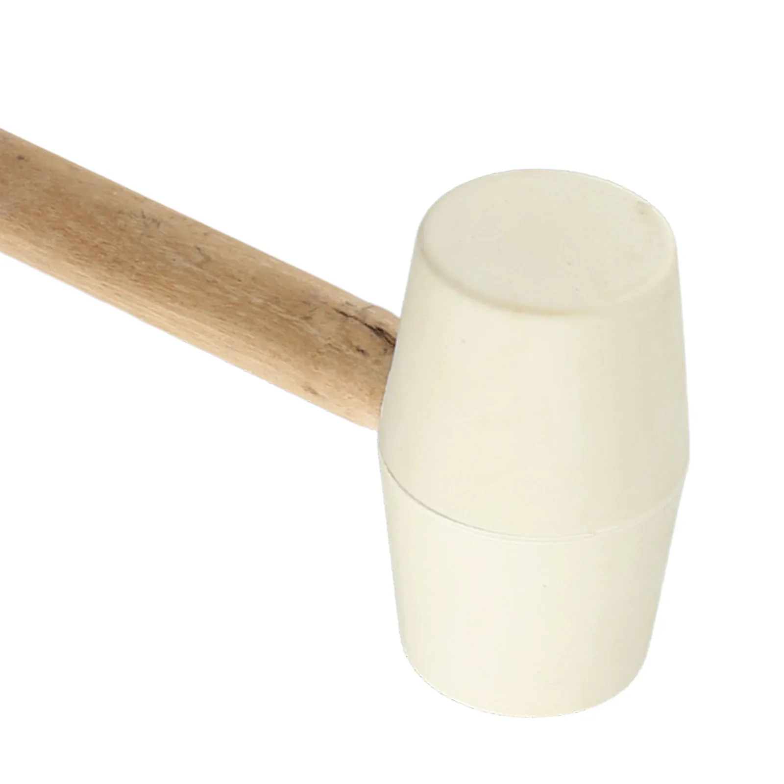 Rubber Hammer For FloorTile Installation Decoration 260x80mm Rubber Hammer Mallet With Wood Handle Hand Tools