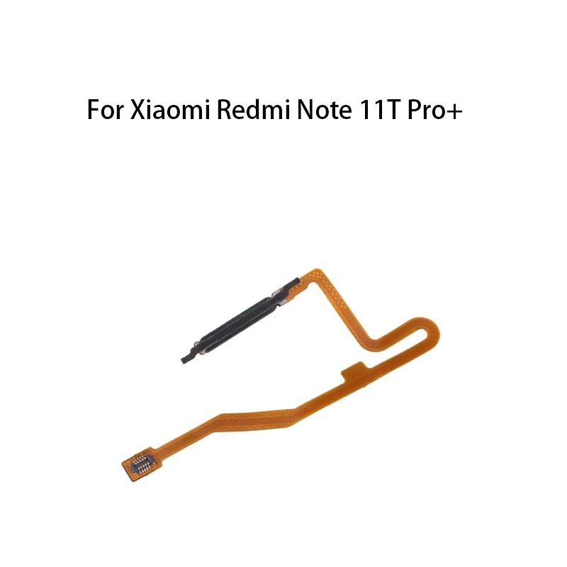 org Home Power Button Fingerprint Sensor Flex Cable For Xiaomi Redmi Note 11T Pro+