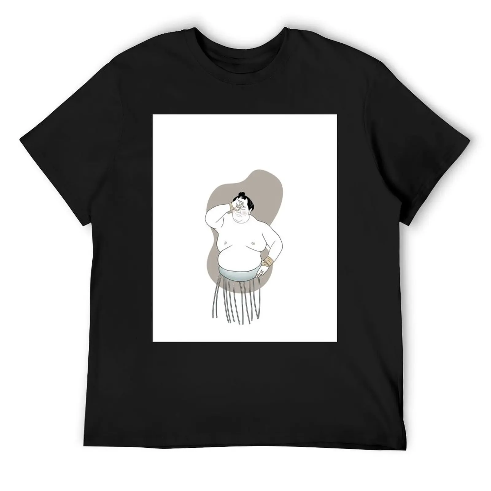 

Sumo - Rikishi Hokutofuji T-Shirt blacks tees anime t shirts t shirt for men