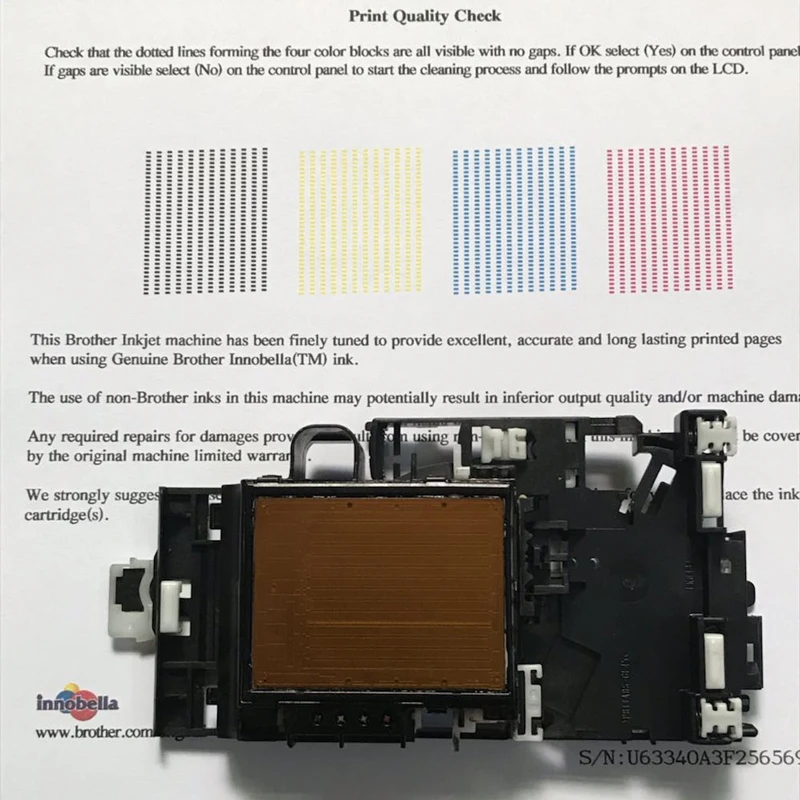 J3520 Print Head for Brother MFC J4410 J4510 J4610 J4710 J3520 J3720 J2310 J2320 J2510 J6520 J6720 J6920 DCP J4110 Printer Head