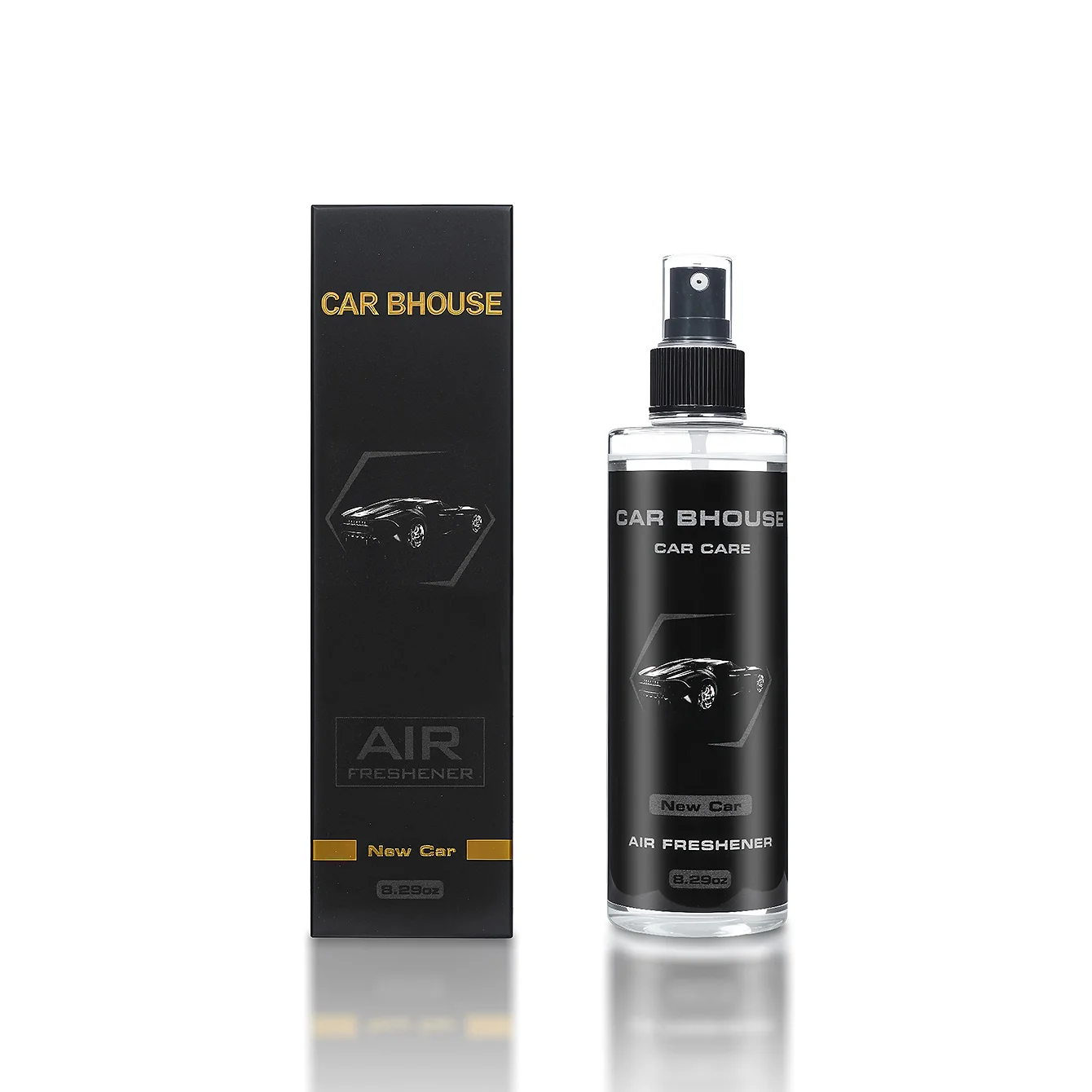 bloem fruit geur auto geur spray, 8.29oz/245ml grote capaciteit, langdurige geur, geschikt voor auto, thuis, hotel, cadeau