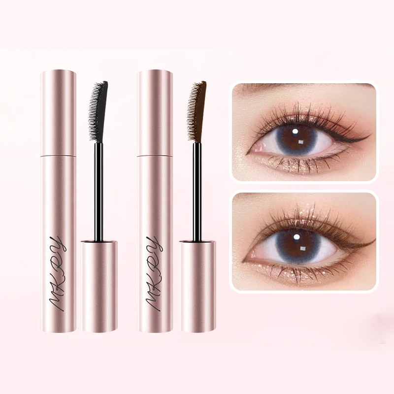 Wimperntusche, Wimpernverlängerung, voluminös, langlebig, langlebig, wischfest, dick, schnell trocknend, wasserfest, schwarze Wimperntusche, Augen-Make-up