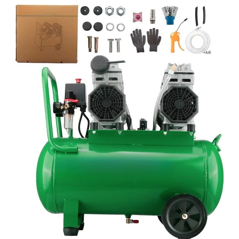 Industrial Car Air Compressors Oil Less Mini Electric Compressor Air Pumps Portable Tools