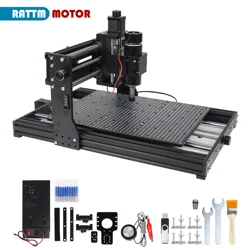 【DE Ship】3 Axis 500W GRBL CNC 4030 Pro Wood Metal Laser Engraving Cutting Machine 400*300mm Engraver