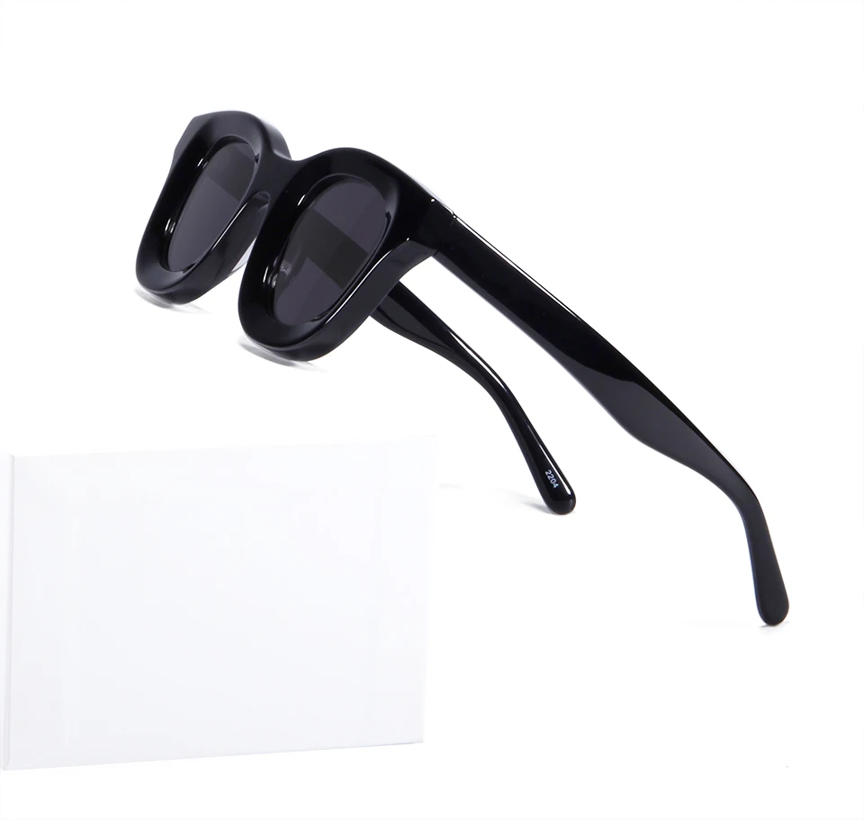 Rhud Designer-Sonnenbrille aus Acetat für Damen, Markendesigner, übergroße runde Farbtöne, Thierry Hip-Hop-Stil, Herren-Sonnenbrille, kein Markenlogo – Detail 17