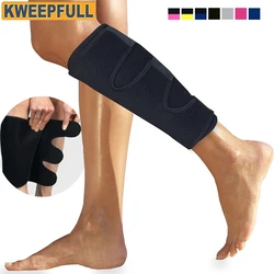 1Pcs Calf Brace for Torn Calf Muscle and Shin Splint Pain Relief - Calf Compression Sleeve for Lower Leg Injury, Strain, Tear