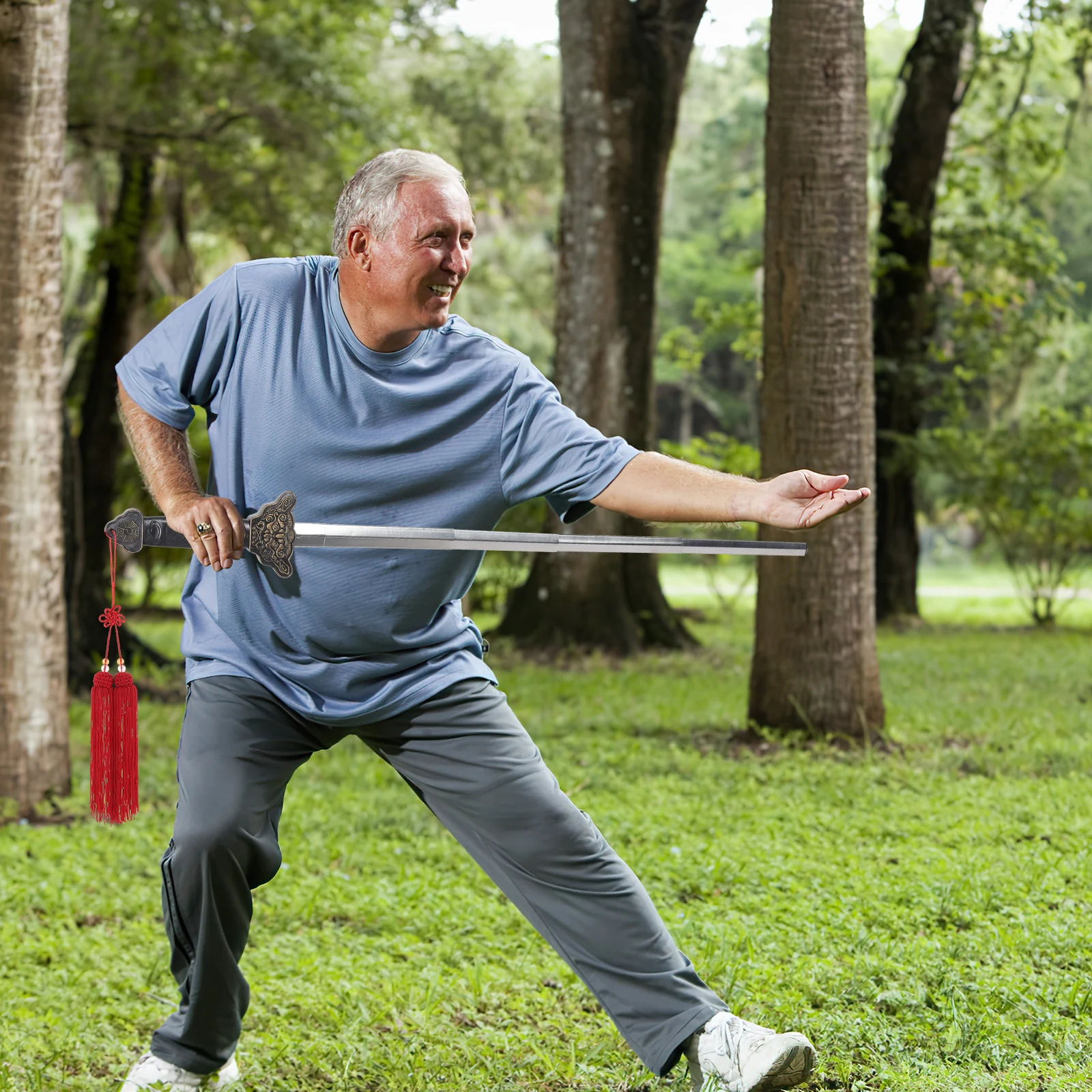 

Elegant Tassel Chinese Knot Decor Prop for Ancient Style Swords and Martial Arts Practice Chinese Tassel Pendant