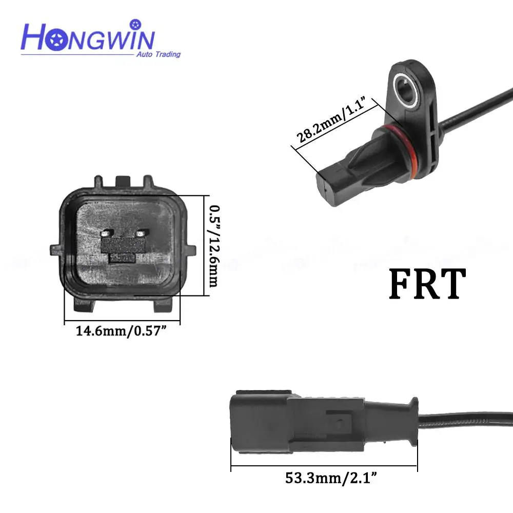 Front Rear ABS Wheel Speed Sensor For Hyundai Tucson Kia Sportage 2016-2020 2.0 2.4L ALS3032 95670-F8000 95671-F8000 91920-F8000