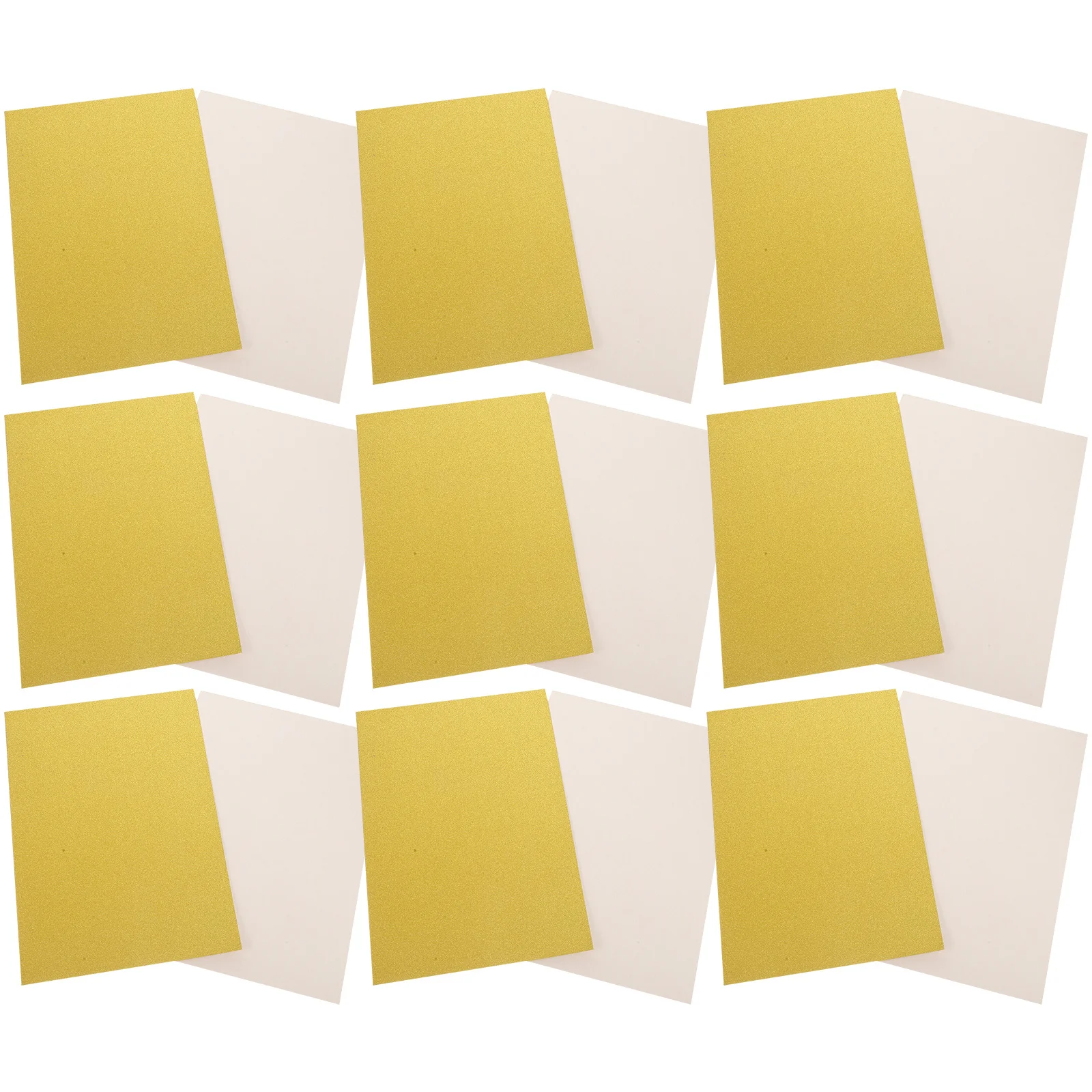 20 ورقة بريق البطاقات ورقة A4 متعددة الوظائف الذهبي الحرفية DIY بها بنفسك الفنون رياض الأطفال مدرسة سكرابوكينغ الإبداعية #3