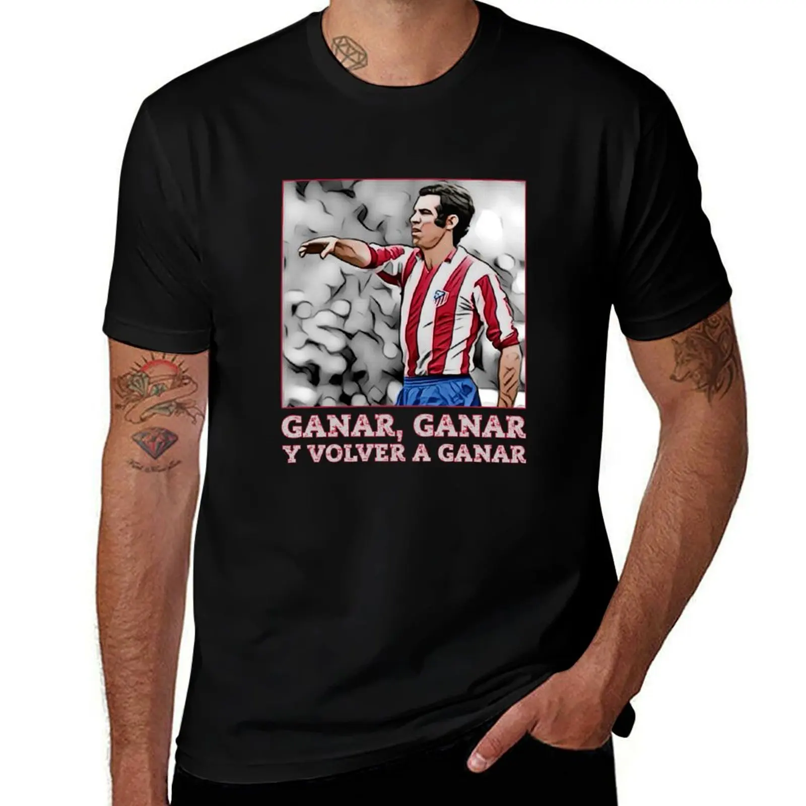 LUIS ARAGONES T-Shirt Cool Feeling Summer Tee Shirt