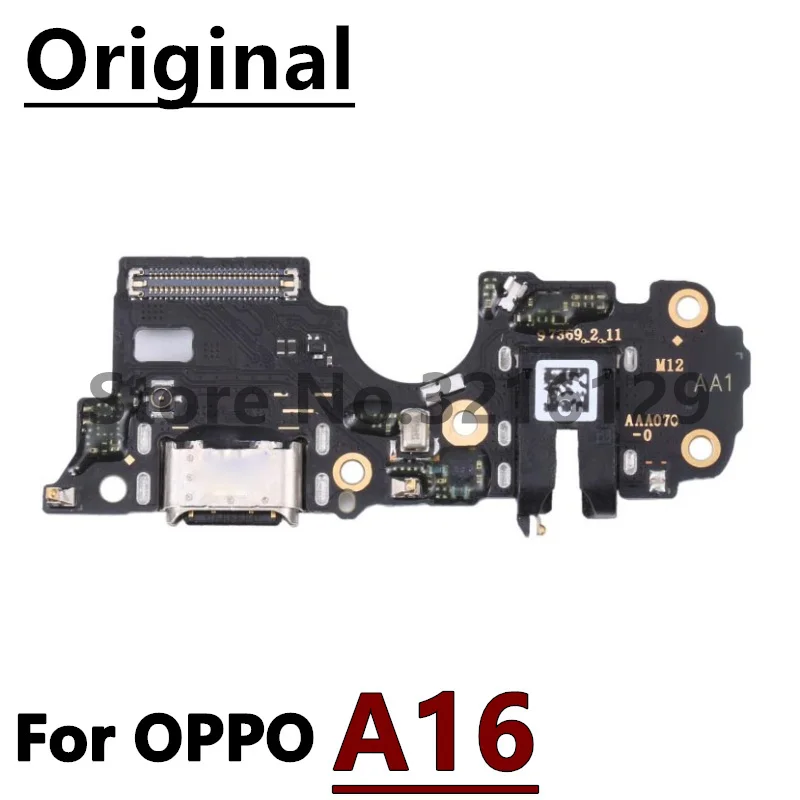 Original For OPPO A15 A15s A16 A16s A18 A32 A33 A35 A36 A38 Fast Charging Type-C USB Connector Board Dock Flex Cab