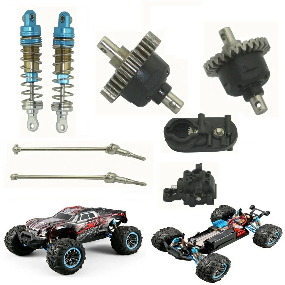 XLF F21 F22 F23 RC Car Spare Parts Motor ESC Differential Steering Gear Wave Box Housing Shock Absorber Swing Arm Drive Shaft