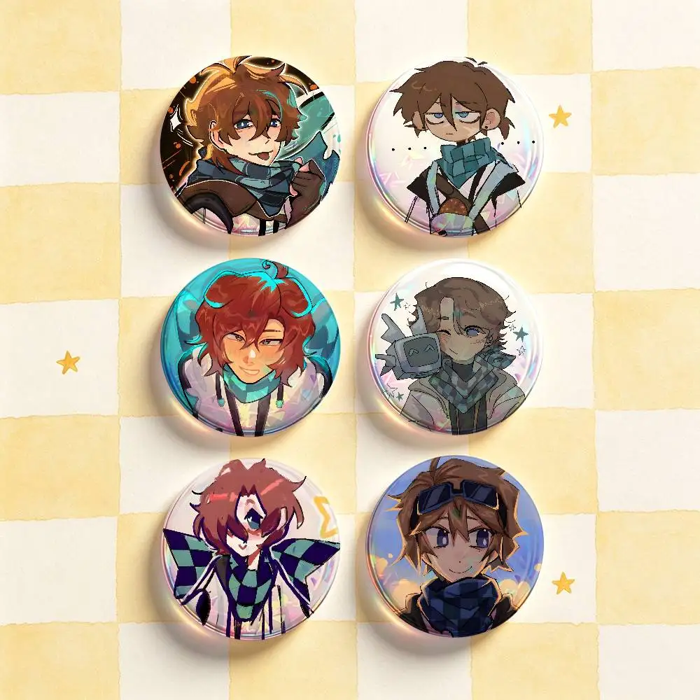 Mr L-Lololoshka Badges 25 32 44 58 75 mm Round Customizable Wholesale Fan goods Self-made fan freebies