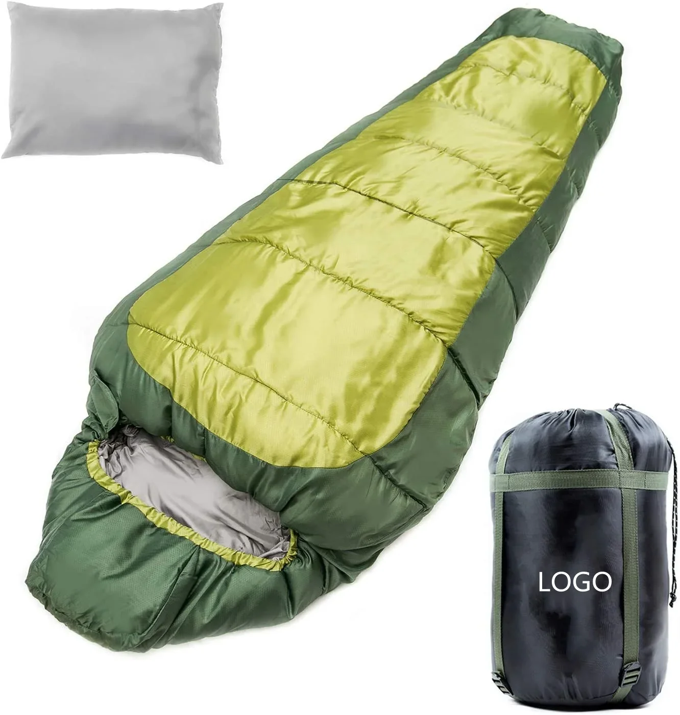 Hot Sale Filled With 720g 90% White Goose Down Mummy Comfort Heated Kids&Adults Sleeping Bag