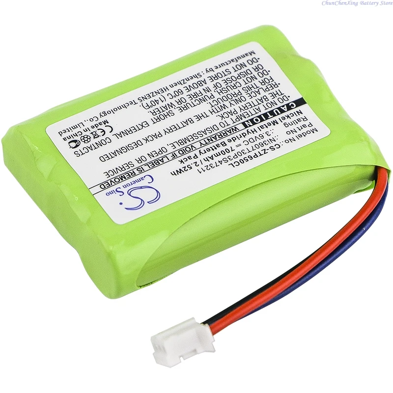 

100% NEW 3.6V 700mA Cordless Phone Battery Ni3607T30P3S473211 for ZTE WP650, WP850 +TOOL