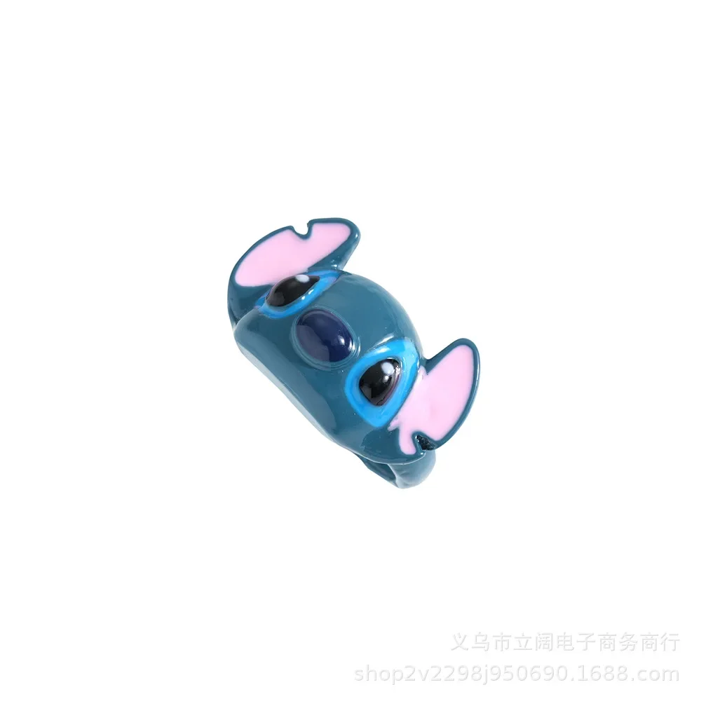 Disney Stitch Mickey Ring for Women Mary Cat Cartoon Couple Rings Wedding Finger Jewelry Fashion Sweet Accessories 2024 New