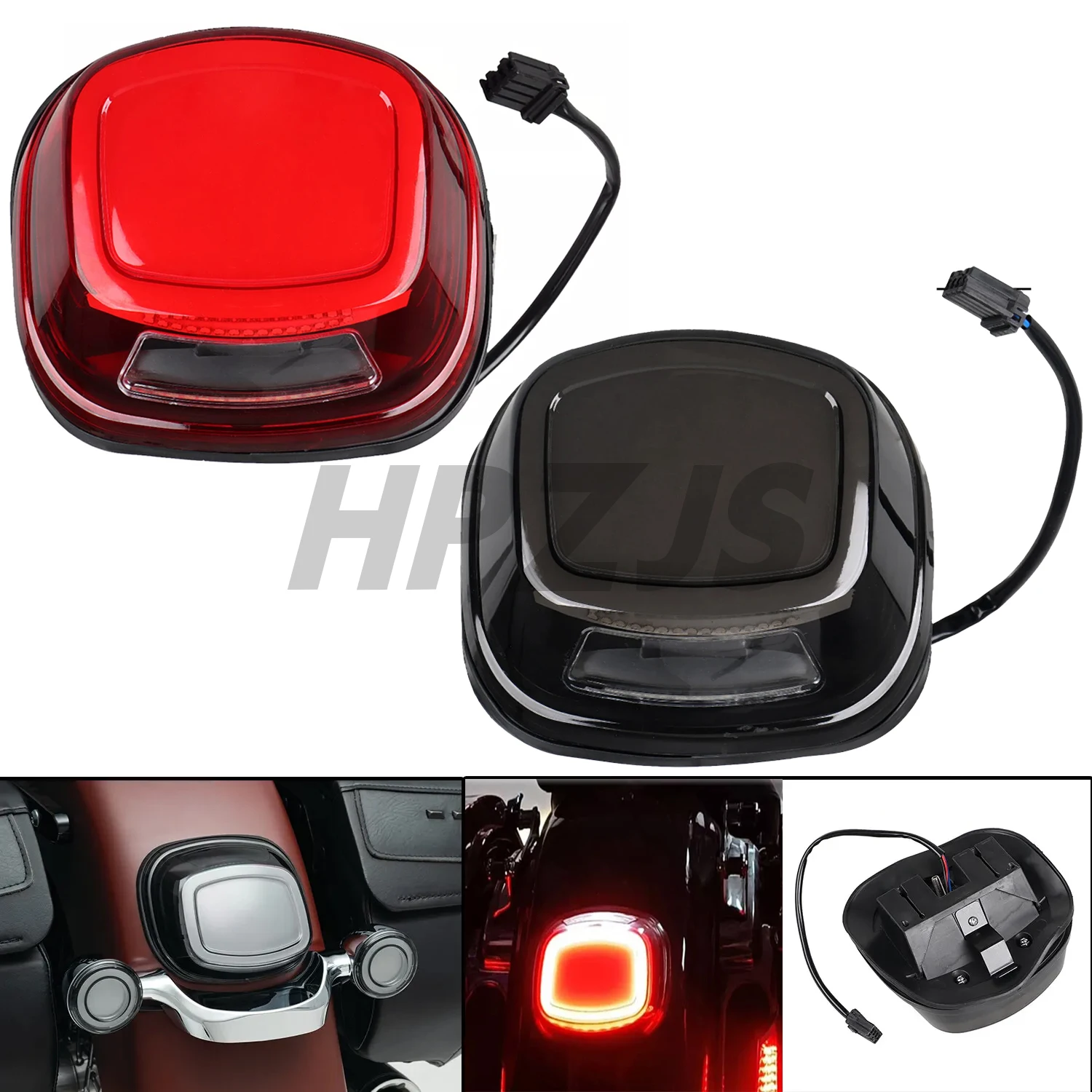 

Motorcycle Accessories LED Running Light Rear Brake Light Tail Lamp For Harley Touring FLHTC/I Softail FLHC/S Dyna Sportster XL