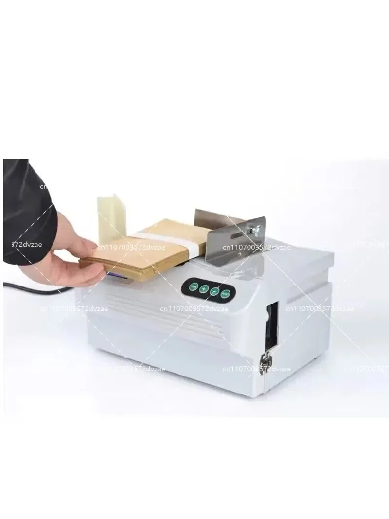 RQ228 Intelligent Induction Multipurpose Binding Machine Hot Melt Paper Belt Strapping Supermarket Banknote Tying Machine for Bu