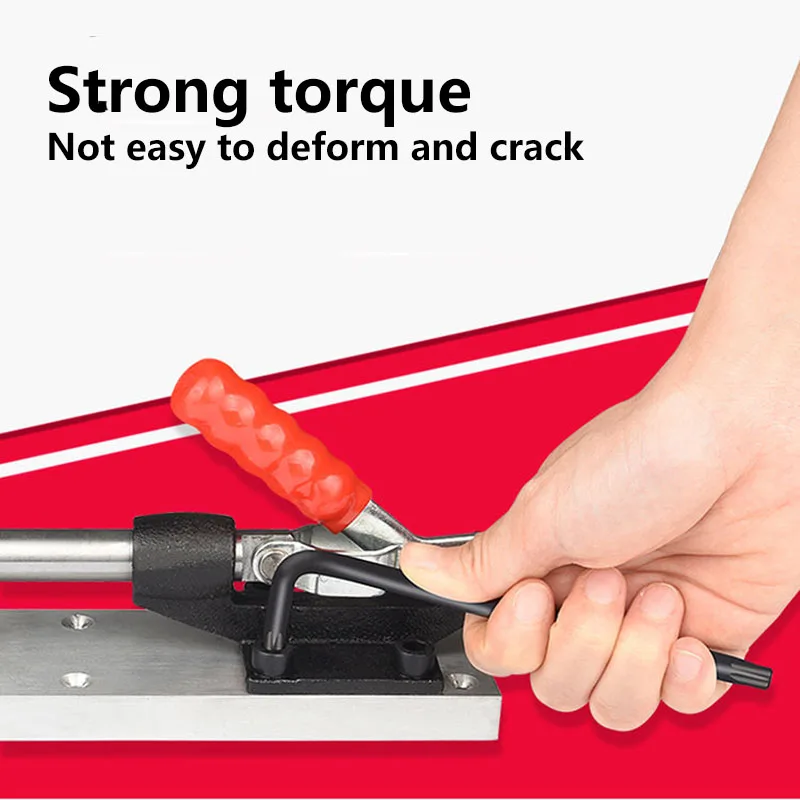 9PCS Screwdriver Hex Wrench Set Double-End L Type Allen Key Hexagon Ball Torx Star Head Spanner Key Set Hand Tools