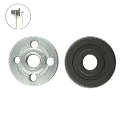2pcs/set M10 Angle Grinder Accessories Metal Angle Grinder Flange Lock Nut Plate Grinding Disc Fittings for 9523