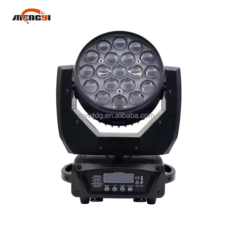 

19pcs*15W RGBW 4in1 Wash Zoom LED Moving Head Light LED Stage DJ Light