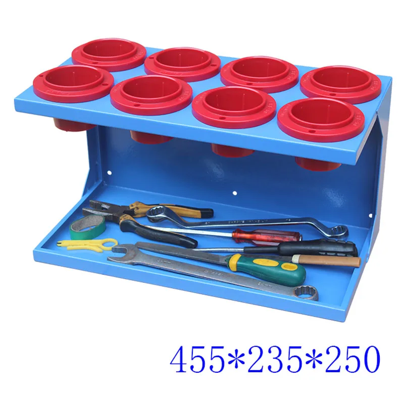 Hanging style BT30 BT40 tool holder frame tool rack shelf Collecting Box for CNC machine parts storage