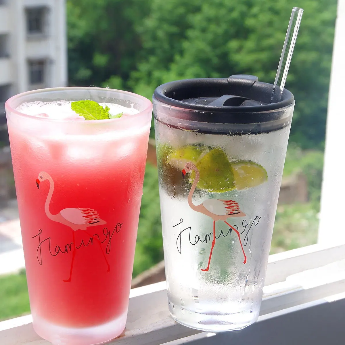 

10Pcs Heat Resistant Glass Straws Transparent Reusable Eco Friendly for Hot Cold Drinks Smoothies Shakes Transparent Straws