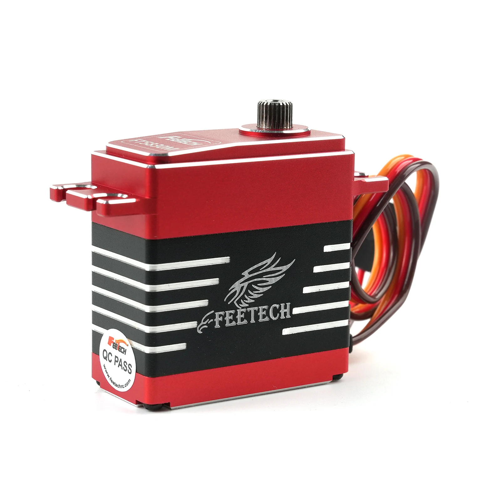 

Цифровой сервопривод FT5830M с крутящим моментом 30 кг, высокоскоростной, 180 градусов, с металлическим редуктором, 25T, для радиоуправляемых моделей Baja Truck/Car масштаба 1/8 и 1/10