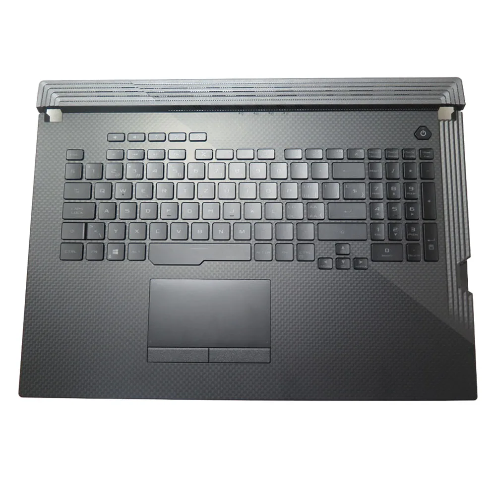 Laptop PalmRest&keyboard For ASUS ROG Strix G GL731GV GL731GW Black Top Case Black Backlit Swiss SW/Arabia AR Keyboard