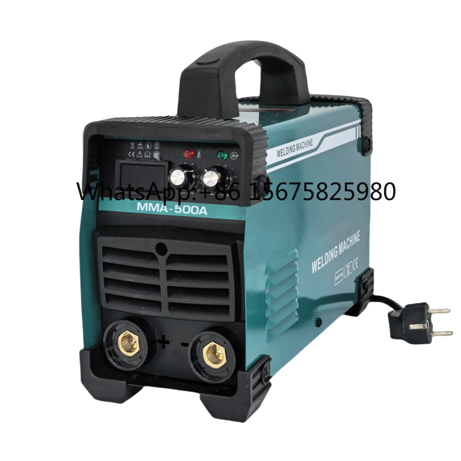 220V Single Phase MMA-500 Stick Welder IGBT Inverter Mini Electric Welding Machine