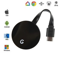 Chromecast Google Wireless WiFi Mirascreen HDMI-Compatible HD Display Dongle Media Streaming Video tv Smart Home For ios/Android