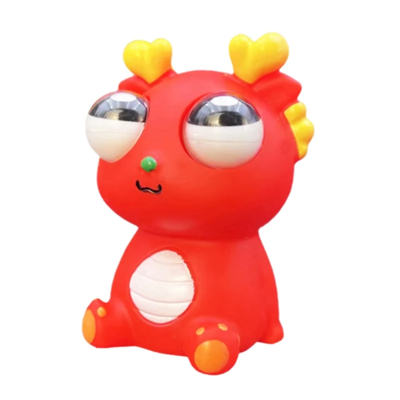 Creative Up Sensory Toy Explosive Eye Dragon Dinosaur Decompression Toy Squeezing Joy Squeezing Staring Eye Toy