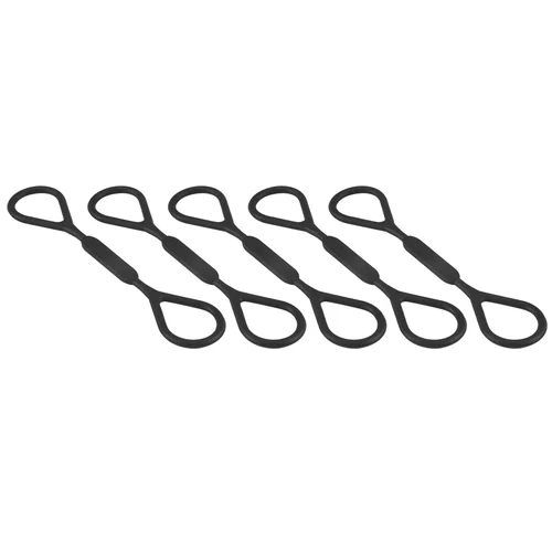 Imagen 2 del producto 5 uds instrumentos musicales trompeta tapón deslizante anillo de silicona accesorio de trompeta reemplazo