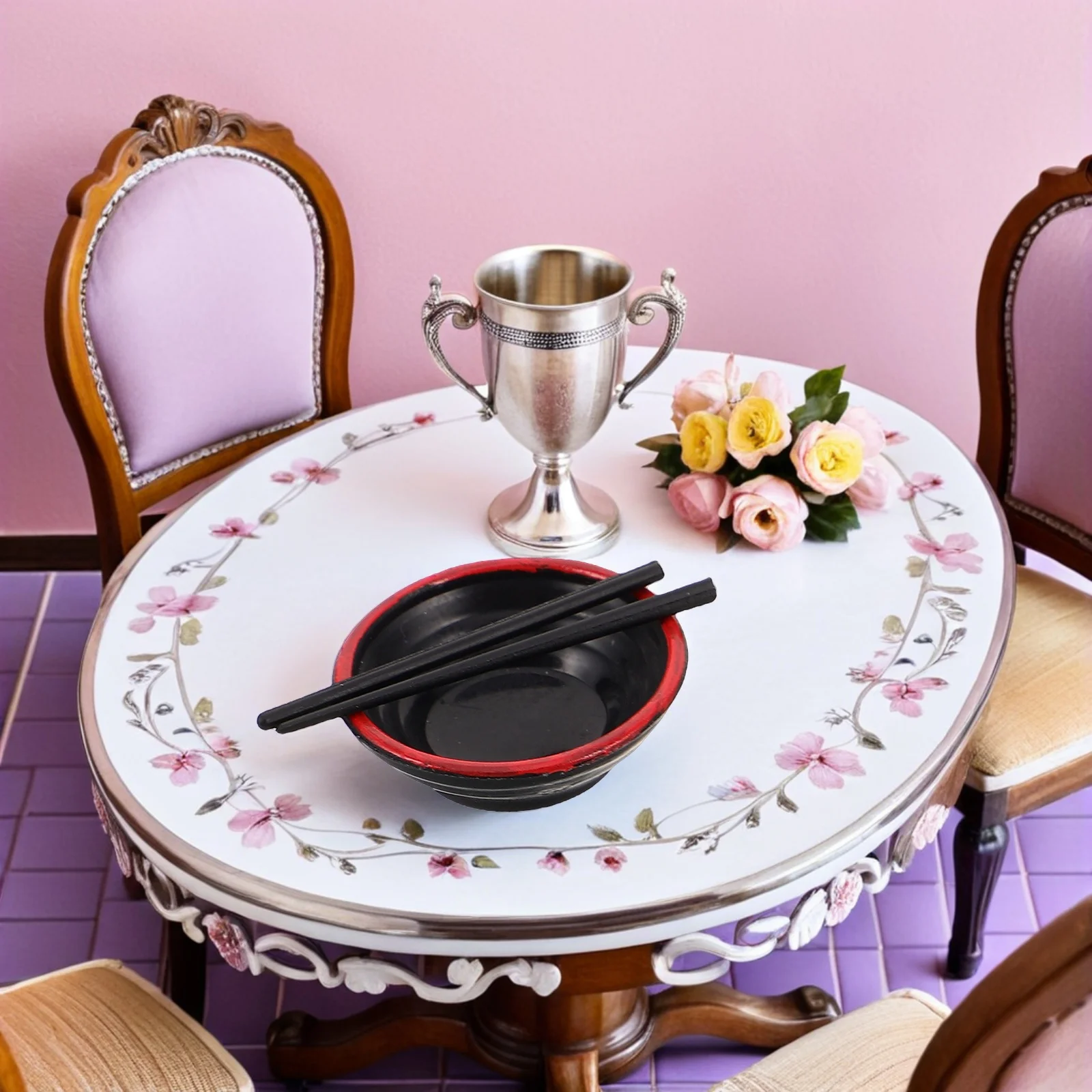 Juego de 20 cuencos japoneses en miniatura para casa de muñecas, palillos, juego de cocina Ramen realista para niños, cocina educativa