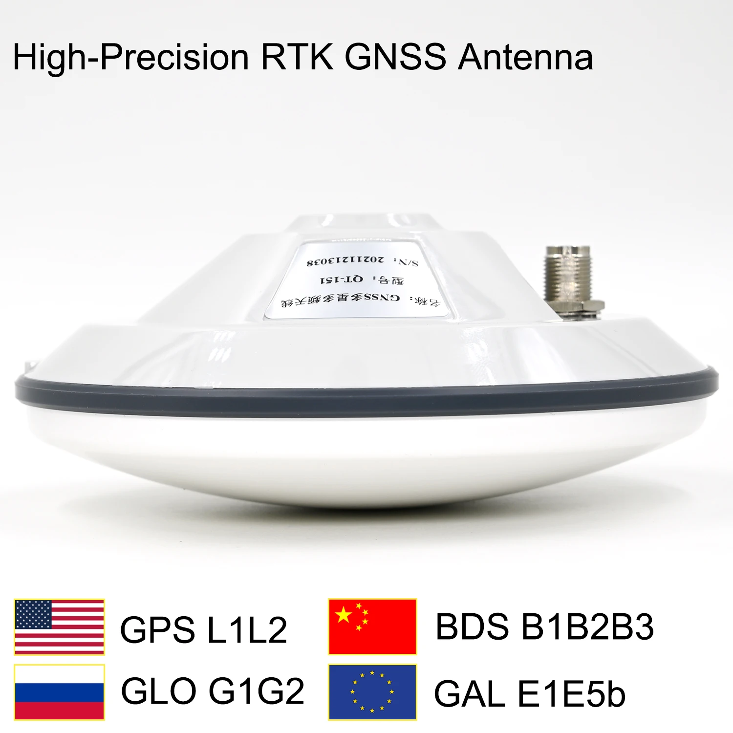 QUESCAN Multi-band L1 L2 GNSS Antenna for Agricultural Autopilot Geodetic Survey CORS RTK Antenna Replace Trimble AG15 AG25