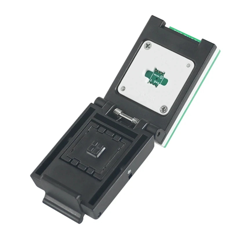 QFN8 WSON8 DFN8 5X6/6X8 QFN8 WSON8 DFN8 Adapter For SPI NAND NOR Flash MLF8 MLP8 SON8 With High-End Spring Probe (B)