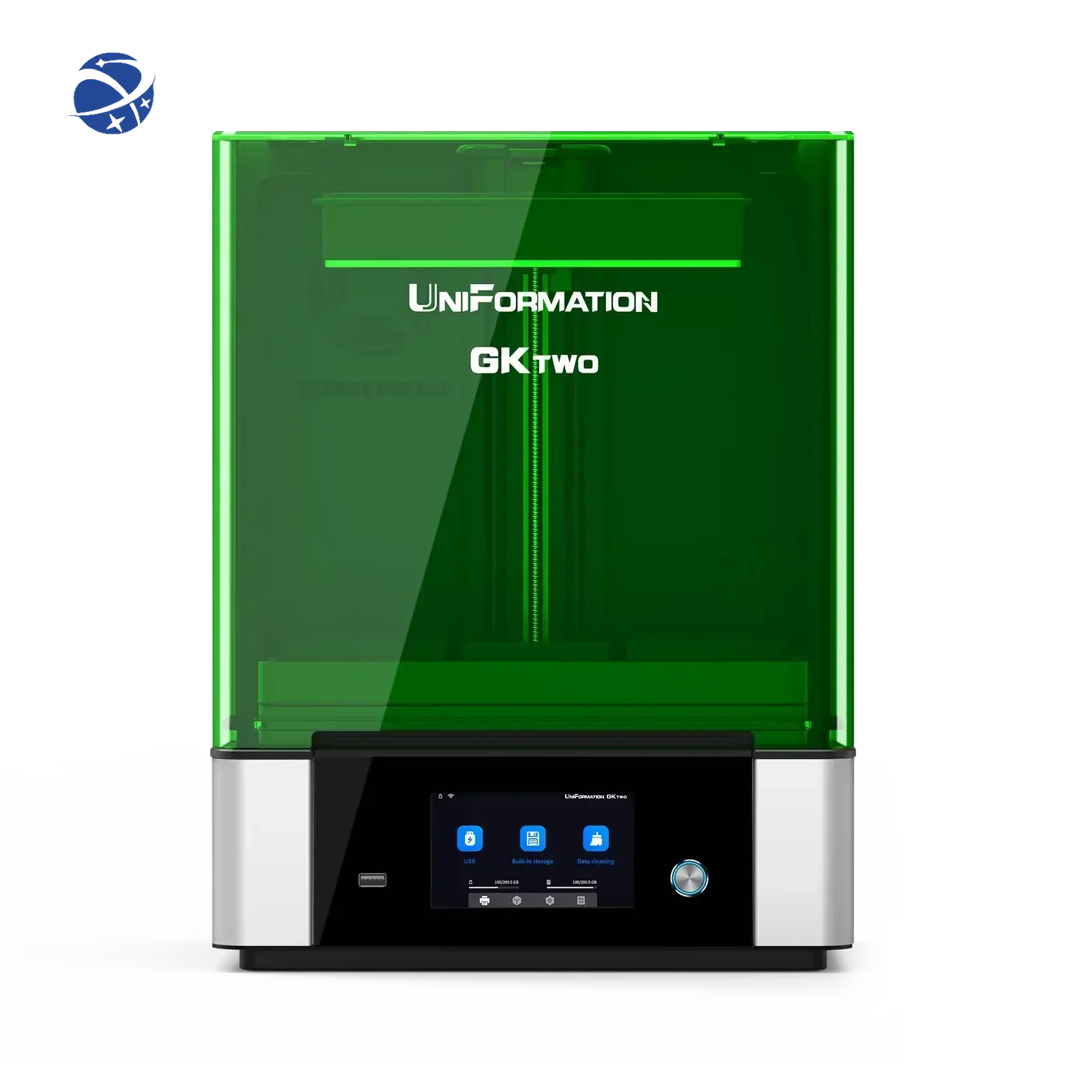 UniFormation 8K Resin 3D Printer GKtwo 10.3'' LCD Photocuring Resin Printer with Build-in Heating System & Odor Filter