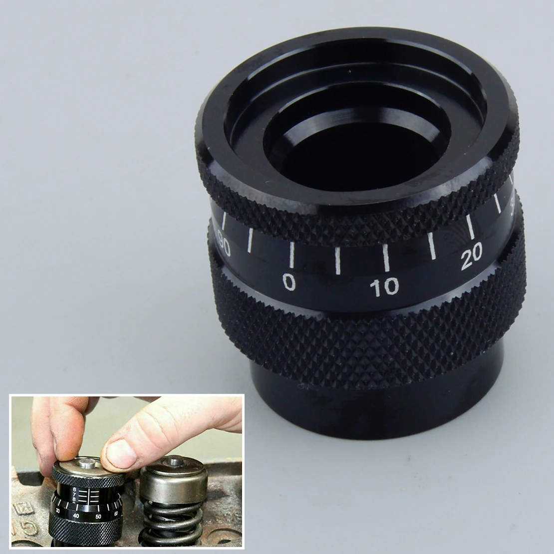 

Микрометр для измерения высоты пружины клапана подходит для большинства двигателей V8 1,600–2,200 дюйма 4929