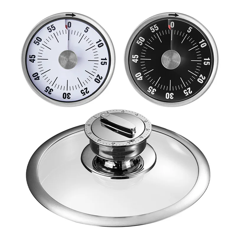 Kitchen alarm clock reminder timer Magnetic refrigerator countdown pot lid ceiling timer Alarm clock baking time