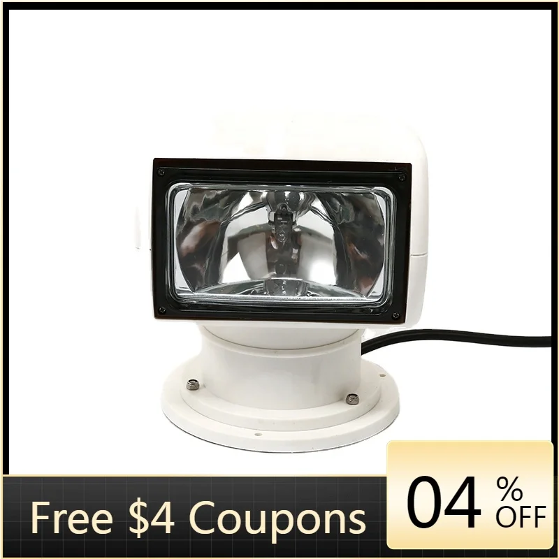 

STLF TG25-A 12v 24v 100w 4300k Marine Remote Automatic Control Searchlight Search Light