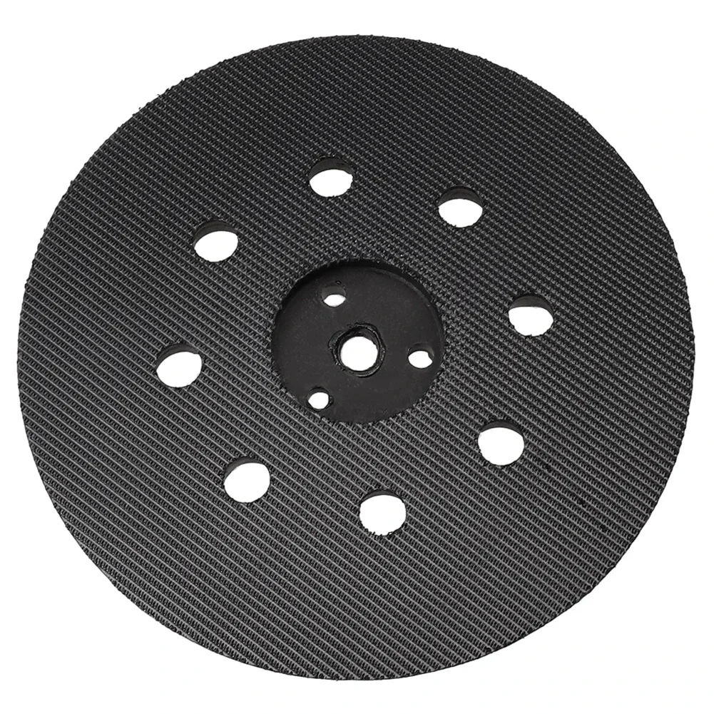 Pad Backing Pad 1295D 1295DH 3107DVS 3725DVS 5 Inch Backing Pad Black For Bosch Rubber Sanding Pad 1295DVS None