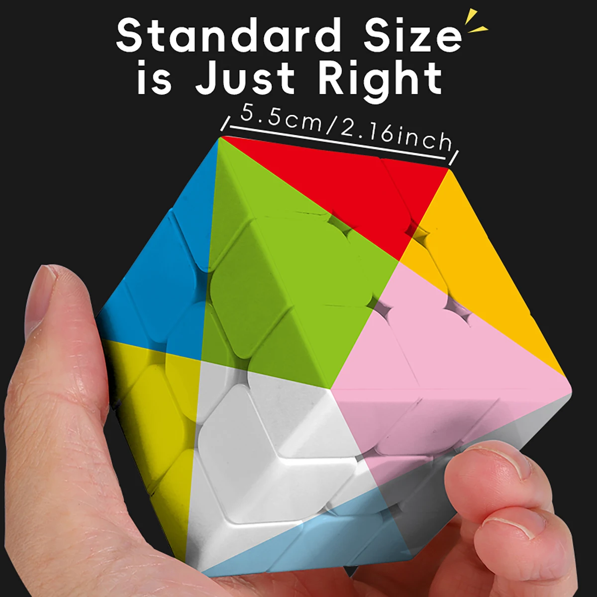 マジックキューブ 3x3x3 クイックツイスト UV プリント 12 色レインボーストレス解消パズルプロフェッショナルゲーム子供のおもちゃギフト