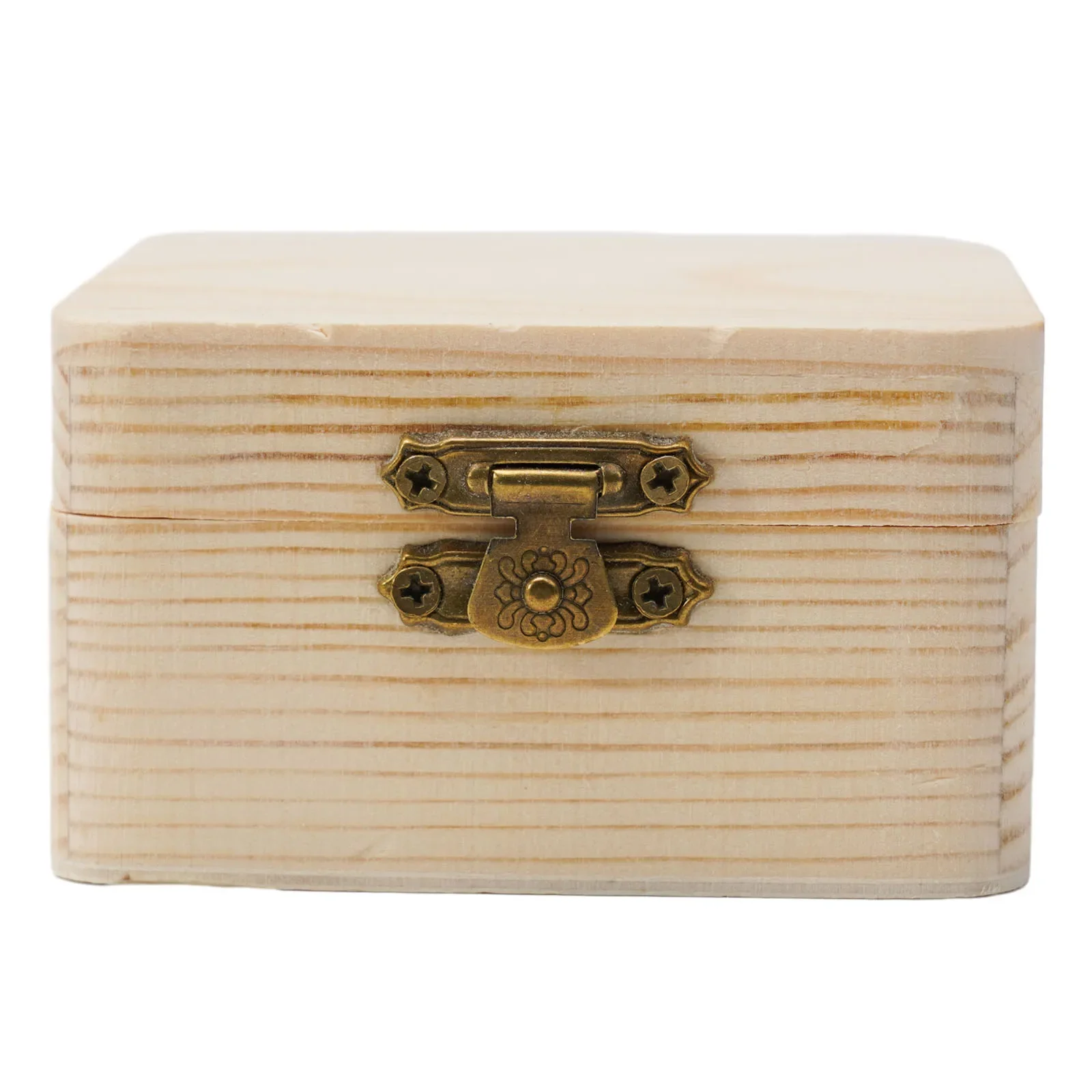 1 PC กล่อง HAND-bonded HAND-made คุณภาพสูงบ้านธรรมชาติ Pinus Sylvestris ไม้ไม้ยี่ห้อใหม่หัตถกรรมไม้กล่อง