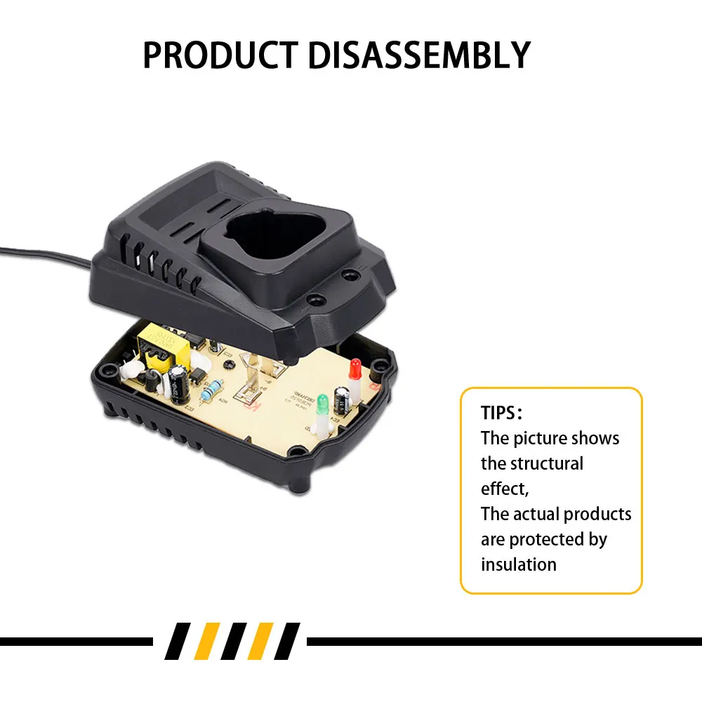 Imagem -05 - Makita Modelo Lithium Battery Charger Aplicar a Furadeira Elétrica sem Fio Grinder Saw 12v 2000mah