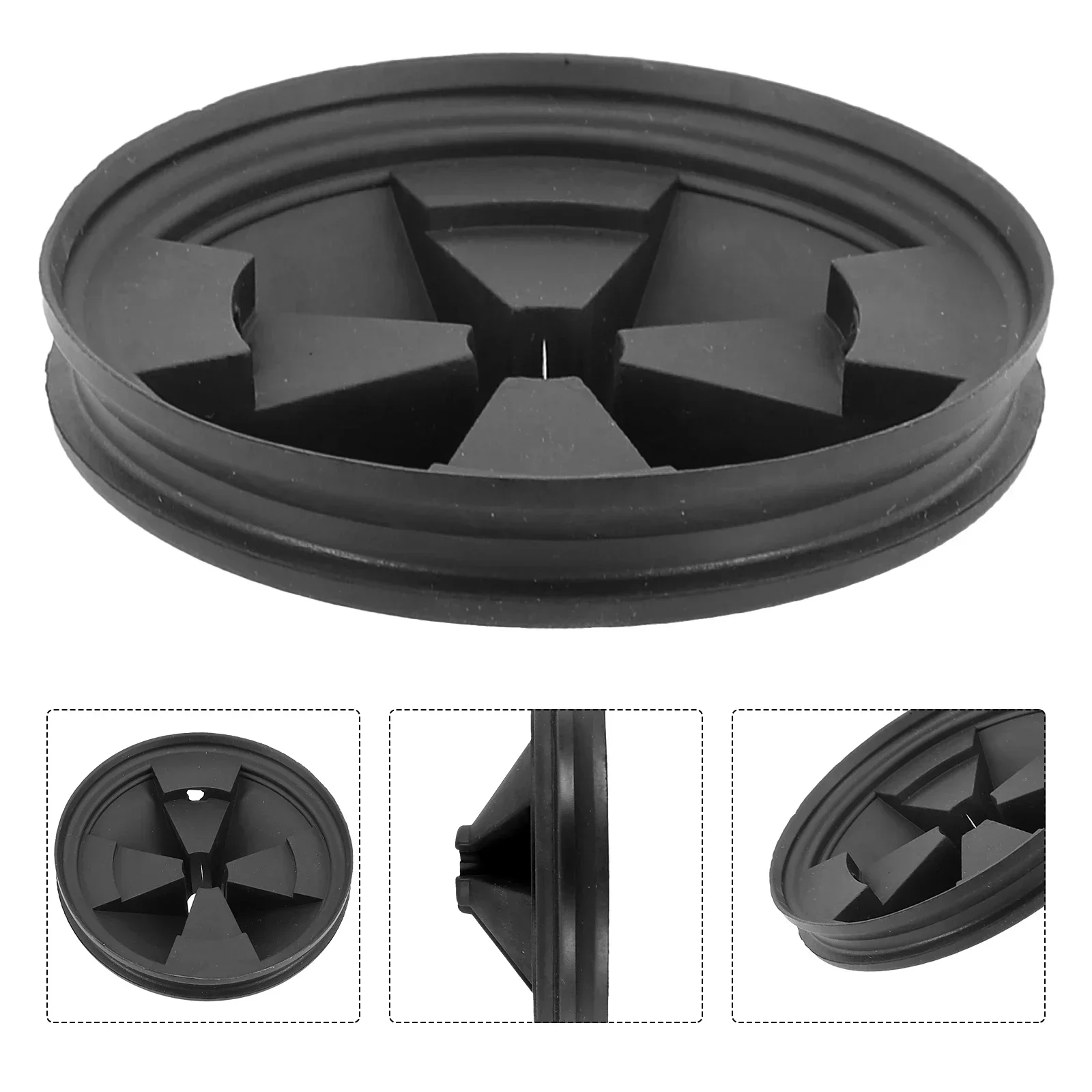 1Pc Disposal Splash Guard Garbage Stopper For InSinkErator Black Rubber Anti-splash Anti-corrosion Gum Rubber Ring Disposer