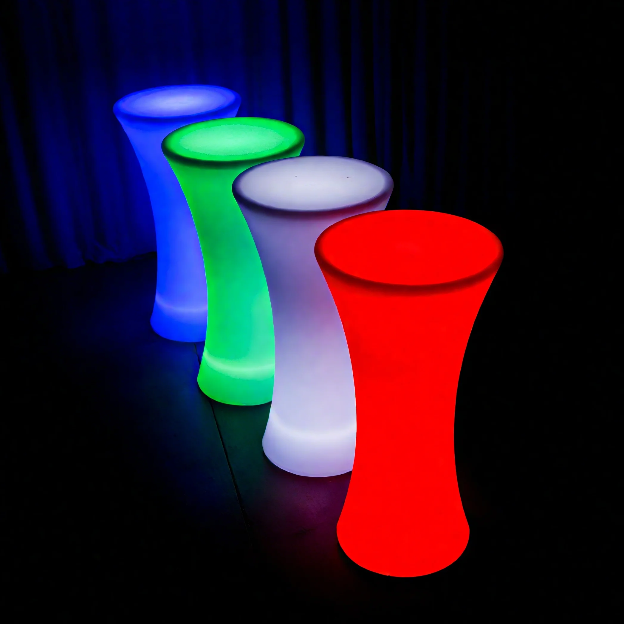 Wholesale Light Portable Outdoor Bar Table 16 Color Changing Led Lighting Bar Nightclub Bar Table