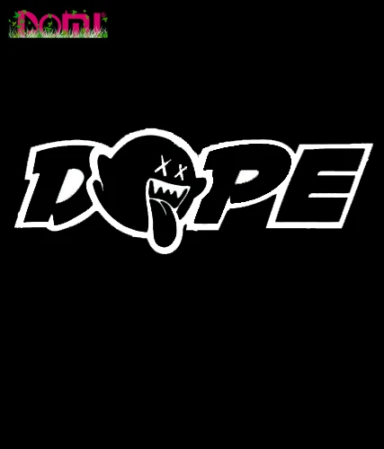 Dope Ghost 스티커 비닐 데칼 JDM 레이싱 ILLEST 튜너, 수입 드리프트 윈드실드 범퍼 헬멧 데칼, 고품질 KK 비닐